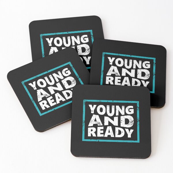 Item preview, Young And Ready T-shirt Design designed and sold by fun-times-store.