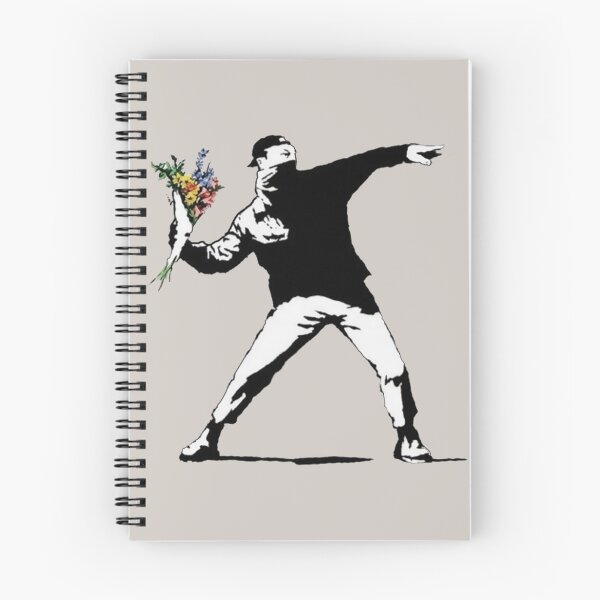 Item preview, Banksy Flowers designed and sold by Izoberu.