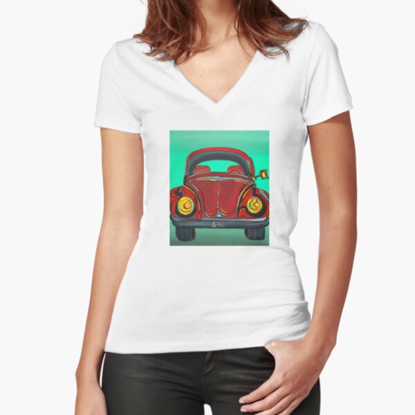 Fitted V-Neck T-Shirt