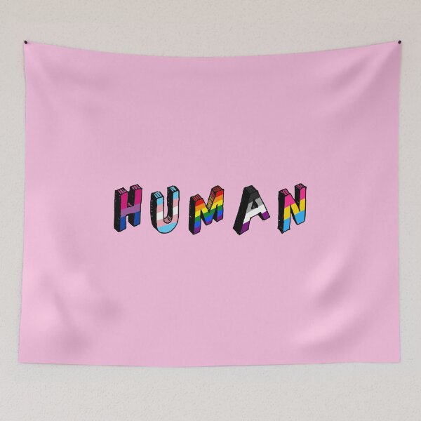 Item preview, HUMAN LGBTQIA Pride designed and sold by everything4eva.