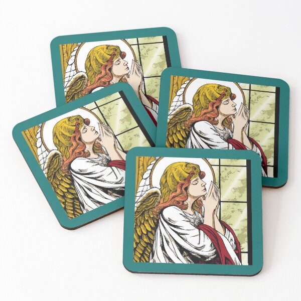 Item preview, Angel Prayer   In Window With Golden Wings designed and sold by AlyraSaucedo.
