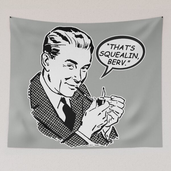 Item preview, THAT'S SQUEALIN, BERV! #5 (THE BERV PIPE - DARK) © 2014 - holden - designed and sold by cousinbessie.