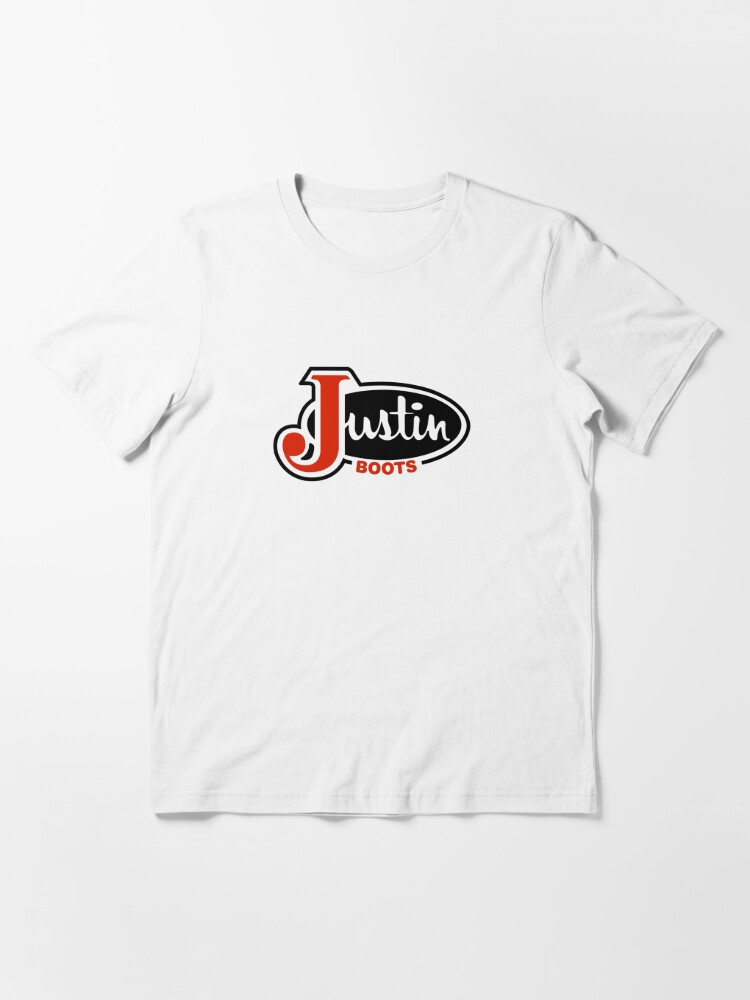 Justin boots 2025 t shirt