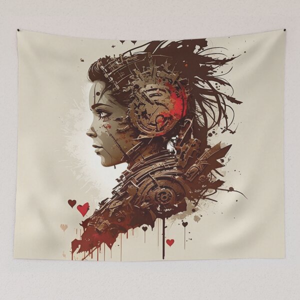 Item preview, Steampunk Hearts, Industrial Love #9 designed and sold by MindAsylum.