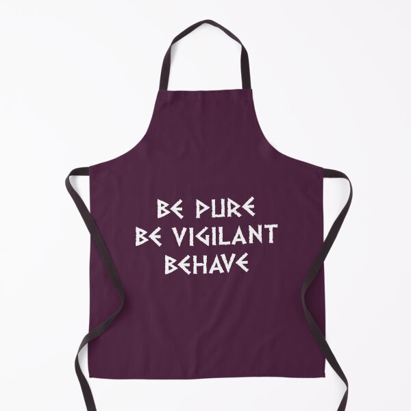 Item preview, Be Pure Be Vigilant Behave (light text) designed and sold by AlyraSaucedo.