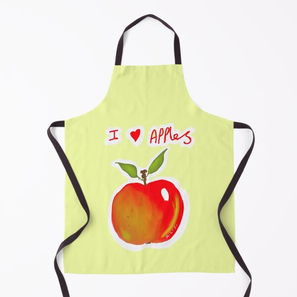 Item preview, I love apples  designed and sold by ArtistRebeccaLS.
