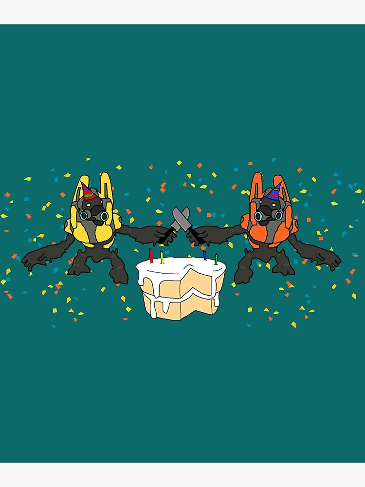 Póster for Sale con la obra «Fiesta de cumpleaños de Grunt (SIN