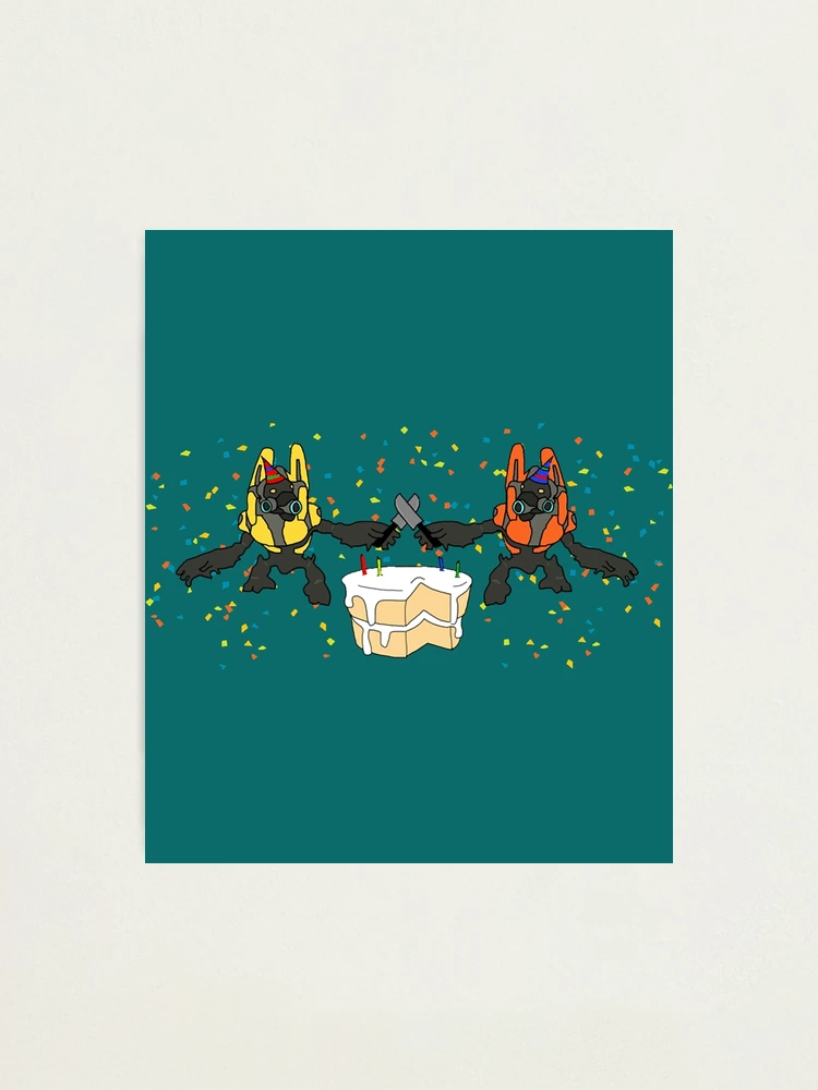 Fiesta de cumpleaños de Grunt (SIN ANTECEDENTES) Lámina fotográfica