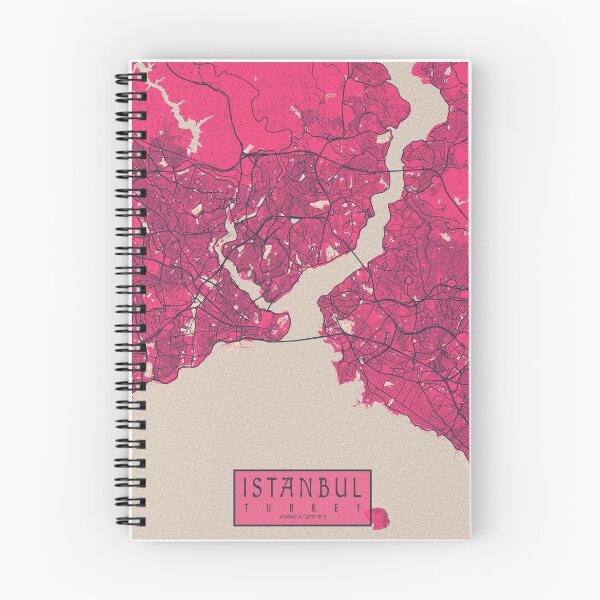 Item preview, Istanbul City Map of Turkey  - Blossom designed and sold by deMAP.