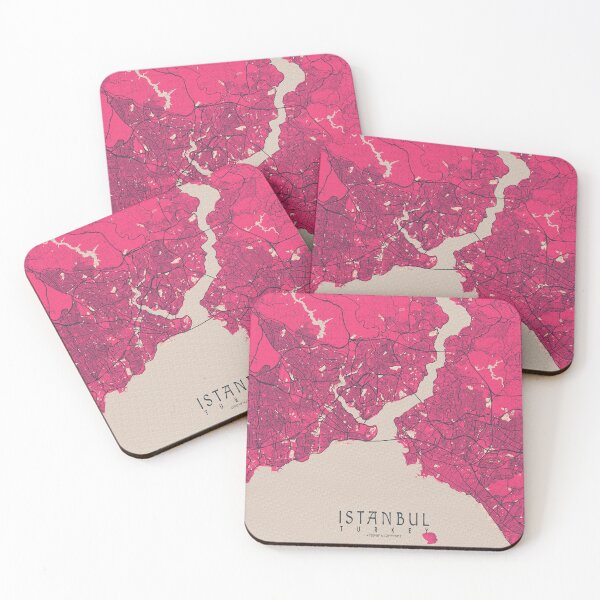 Item preview, Istanbul City Map of Turkey  - Blossom designed and sold by deMAP.