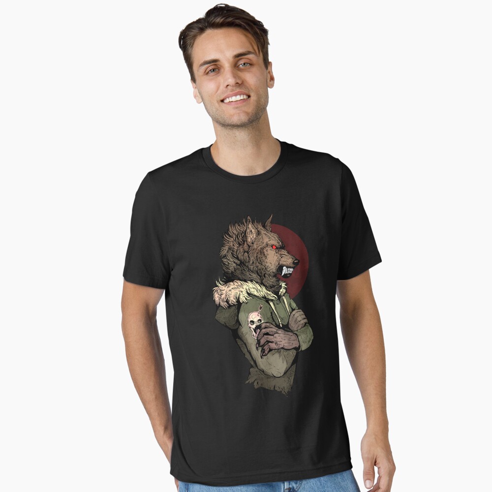Item preview, Essential T-Shirt designed and sold by WOLFSKULLJACK.