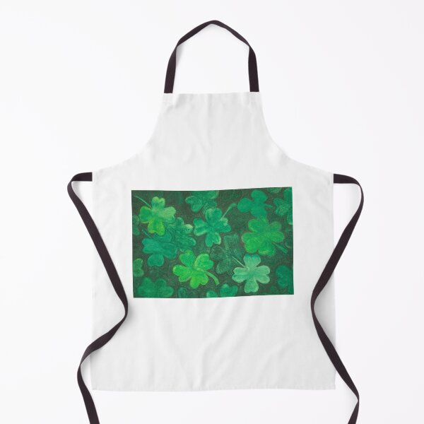 Item preview, Many Four Leaf Clovers designed and sold by Lisa Neuman Watercolors.