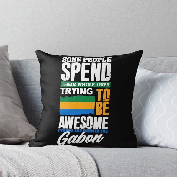 Aperçu de l'œuvre Gabonese Gabon Gabonese Flag Funny Quote créée et vendue par ShopTheStyle.