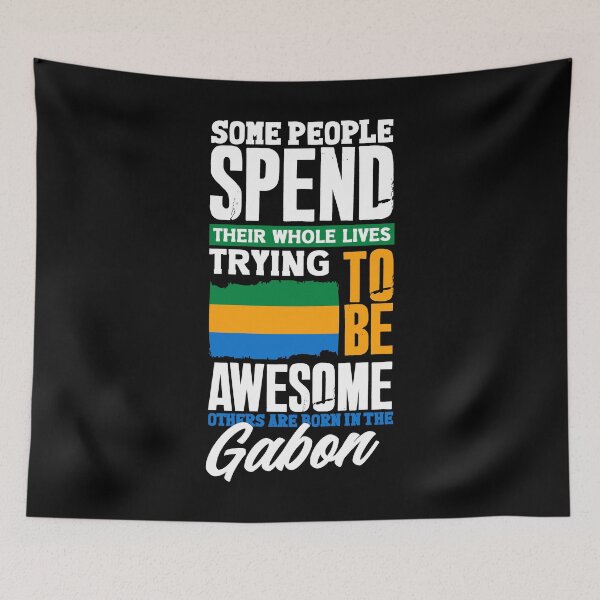 Artikelvorschau, Gabonese Gabon Gabonese Flag Funny Quote entworfen und verkauft von ShopTheStyle.