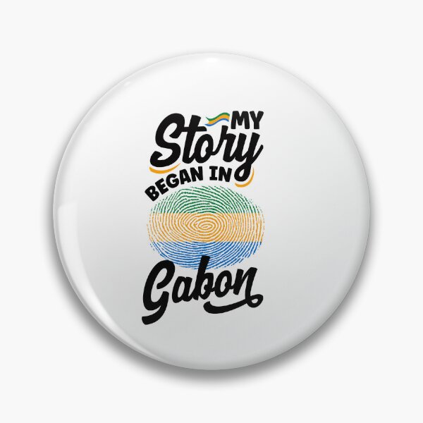 Item preview, Gabonese Gabon Gabonese Flag My Story Began In Gabon designed and sold by ShopTheStyle.