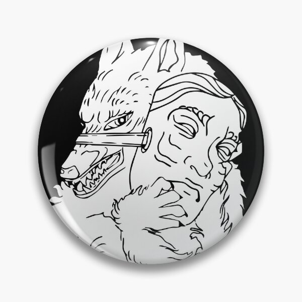 Item preview, Wolf Hiding Behind a Mask Seneh Design Co. designed and sold by SenehDesignCo.