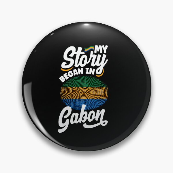 Item preview, Gabonese Gabon Gabonese Flag My Story Began In Gabon designed and sold by ShopTheStyle.