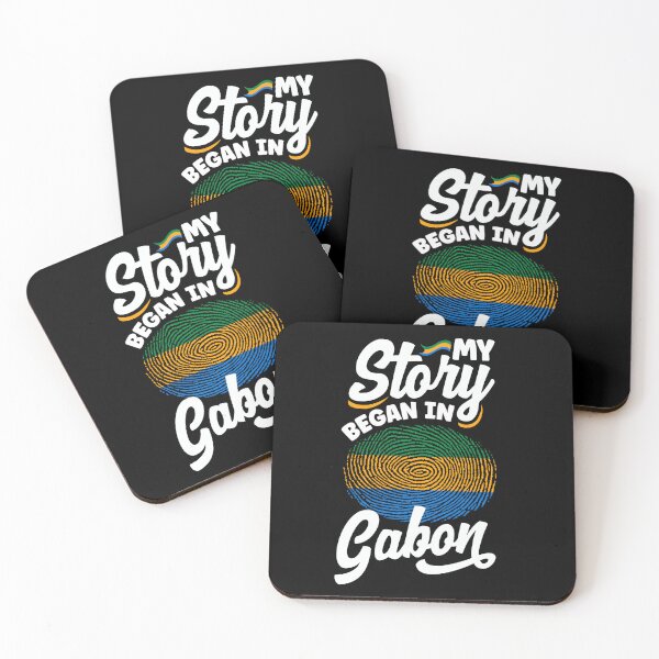 Item preview, Gabonese Gabon Gabonese Flag My Story Began In Gabon designed and sold by ShopTheStyle.