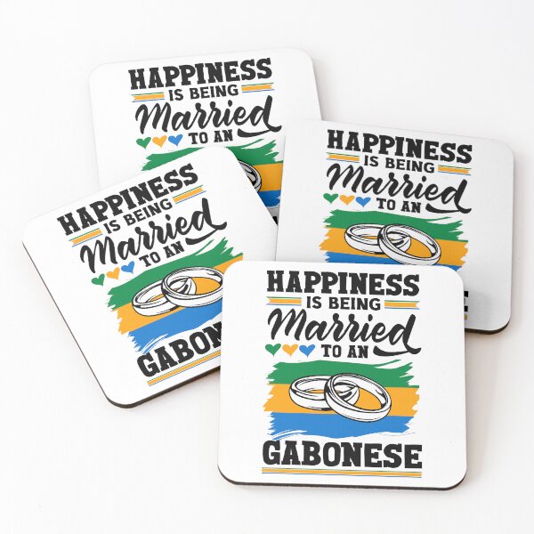 Artikelvorschau, Gabonese Gabon Flag Happiness Is Being Married To A Gabonese entworfen und verkauft von ShopTheStyle.
