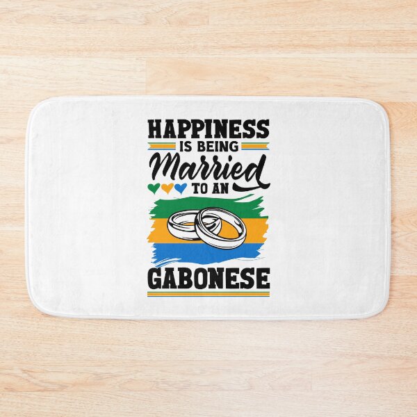 Artikelvorschau, Gabonese Gabon Flag Happiness Is Being Married To A Gabonese entworfen und verkauft von ShopTheStyle.