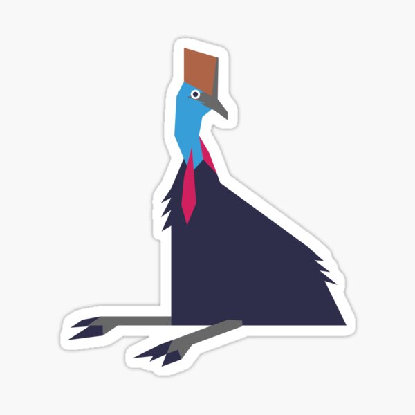 Item preview, Decembirds- Cassowary designed and sold by Diane Ramic.