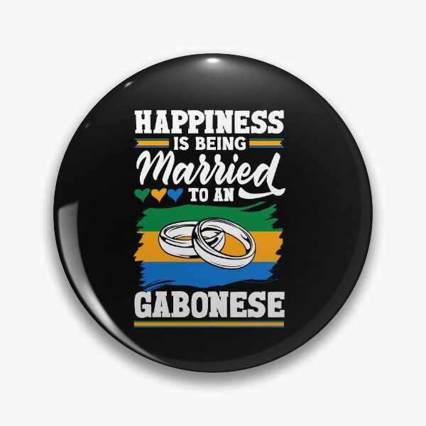 Artikelvorschau, Gabonese Gabon Flag Happiness Is Being Married To A Gabonese entworfen und verkauft von ShopTheStyle.