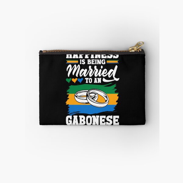 Item preview, Gabonese Gabon Flag Happiness Is Being Married To A Gabonese designed and sold by ShopTheStyle.