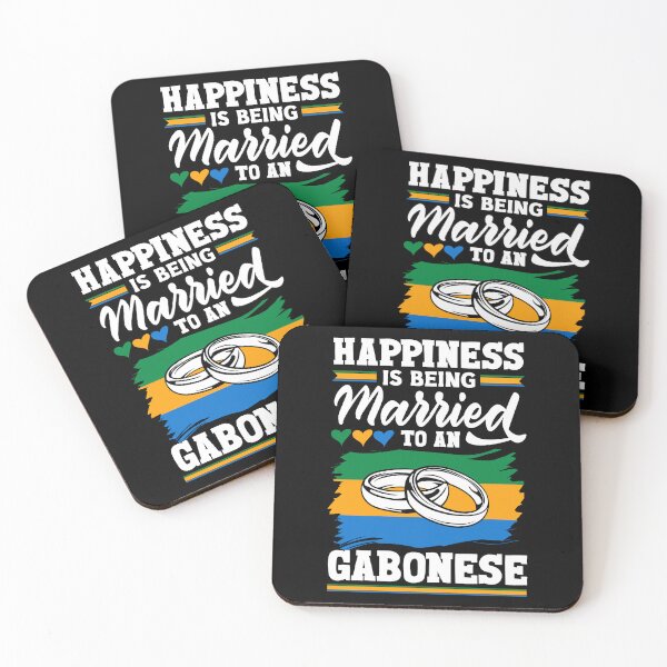 Item preview, Gabonese Gabon Flag Happiness Is Being Married To A Gabonese designed and sold by ShopTheStyle.