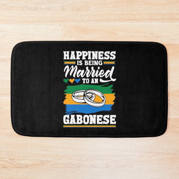 Item preview, Gabonese Gabon Flag Happiness Is Being Married To A Gabonese designed and sold by ShopTheStyle.