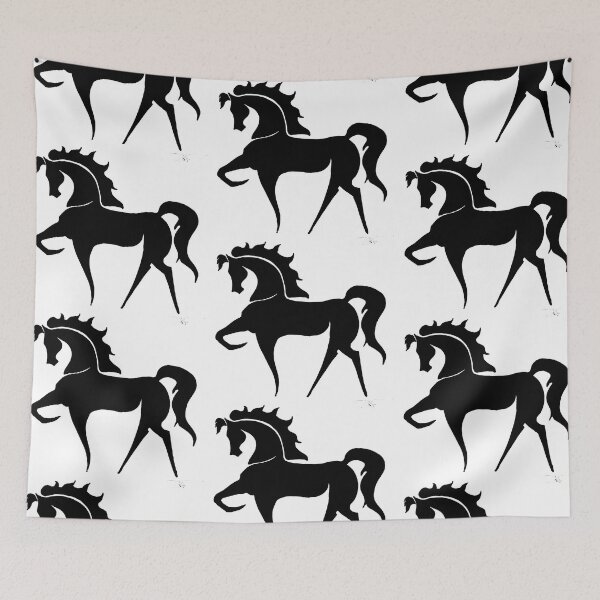 Item preview, BIG - Prancing Horse In Black designed and sold by Stuffnthingz.