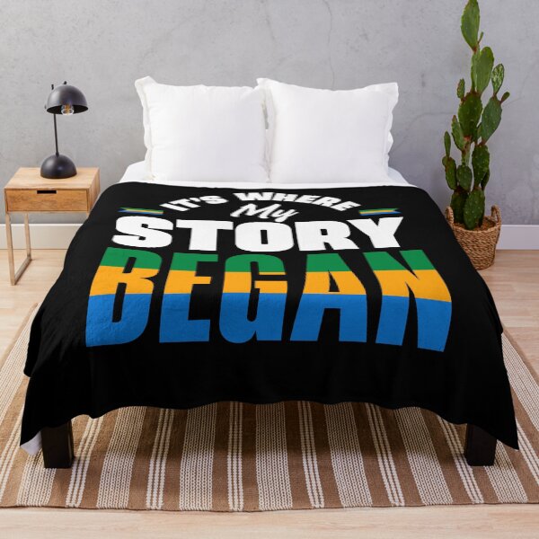 Item preview, Gabonese Gabon Gabonese Flag Its Where My Story Began designed and sold by ShopTheStyle.