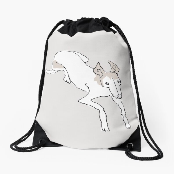 Devo sketch Drawstring Bag