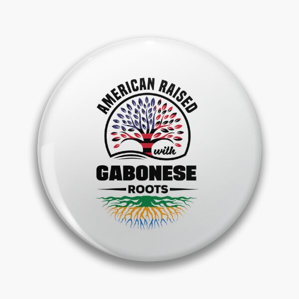 Item preview, American Raised With Gabonese Roots Gabonese Gabonesey Flag designed and sold by ShopTheStyle.