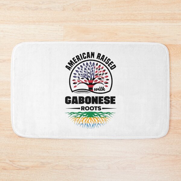 Item preview, American Raised With Gabonese Roots Gabonese Gabonesey Flag designed and sold by ShopTheStyle.