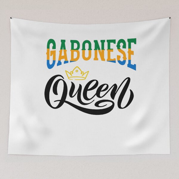 Item preview, Gabonese Queen Gabonese Gabon Gabonese Flag designed and sold by ShopTheStyle.