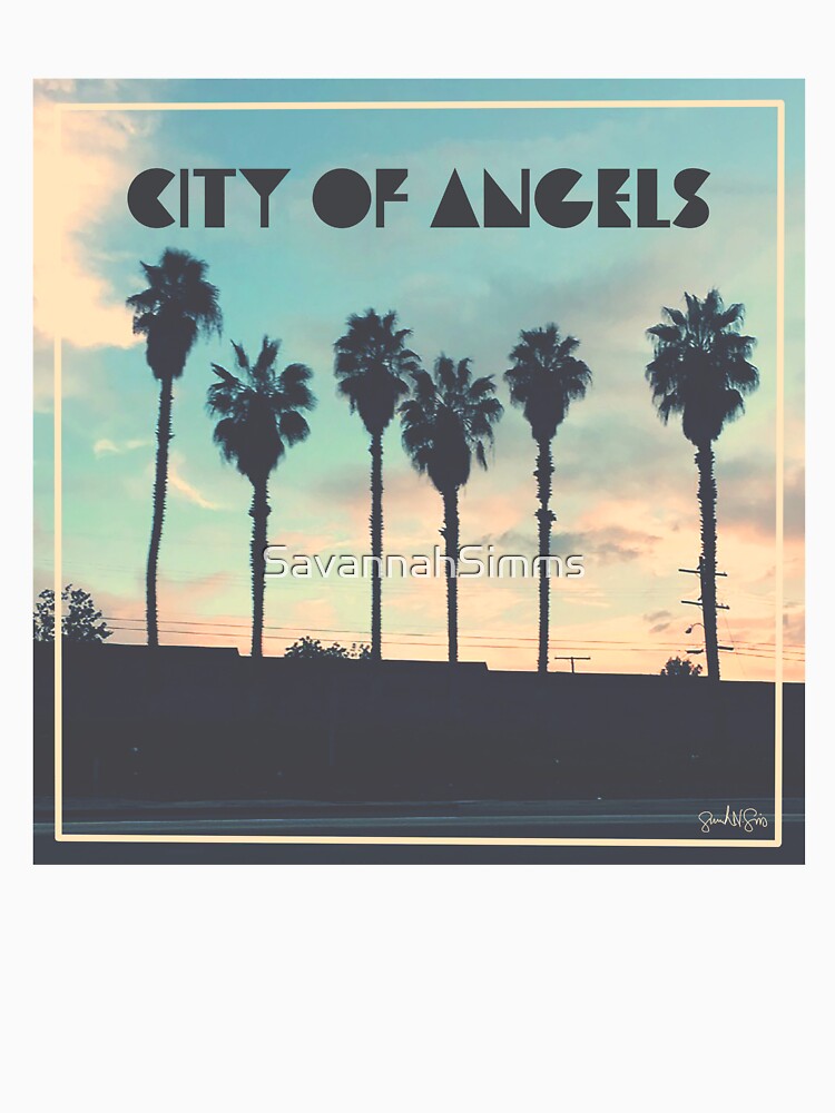 Los Angeles California City of Angels West Coast Essential T-Shirt for  Sale by ThreadsNouveau