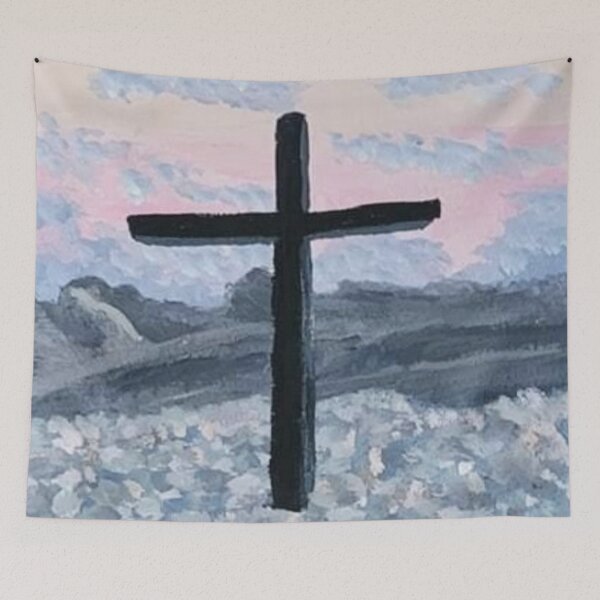 Item preview, Easter Cross Sunset designed and sold by KayleeRoseArt.