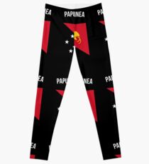 Papua-Neuguinea-Flagge Leggings