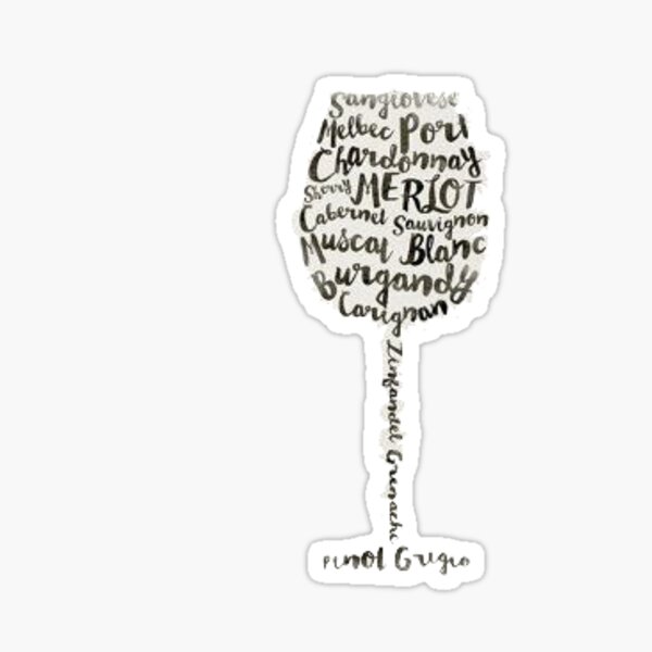 Wein Sticker