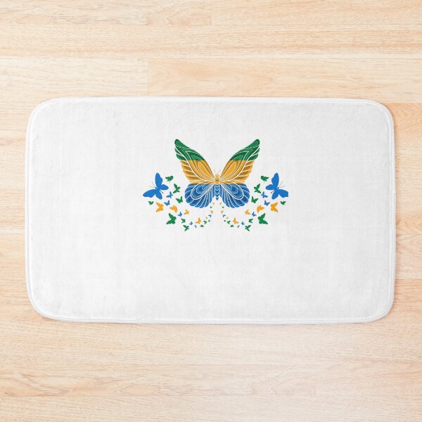 Item preview, Gabonese Gabon Gabonese Flag Butterflies designed and sold by ShopTheStyle.