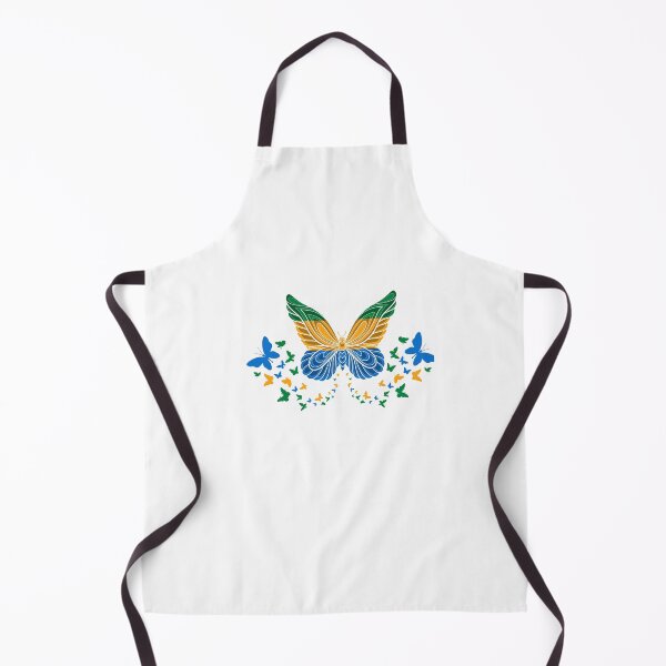 Item preview, Gabonese Gabon Gabonese Flag Butterflies designed and sold by ShopTheStyle.