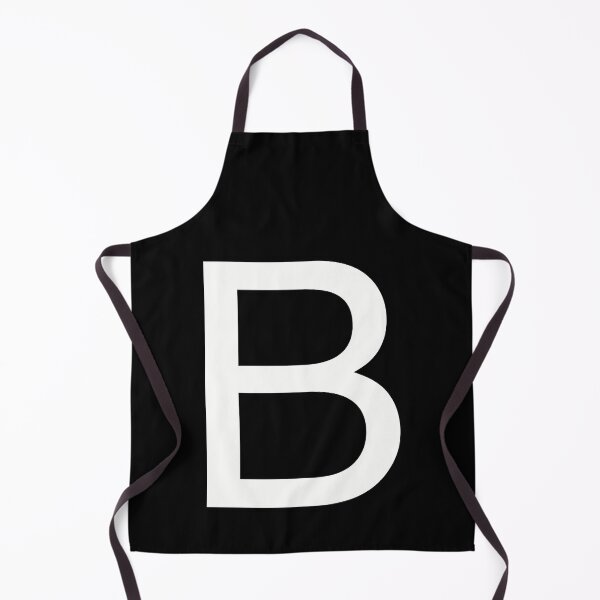 Item preview, Helvetica B in white designed and sold by winterwinter.