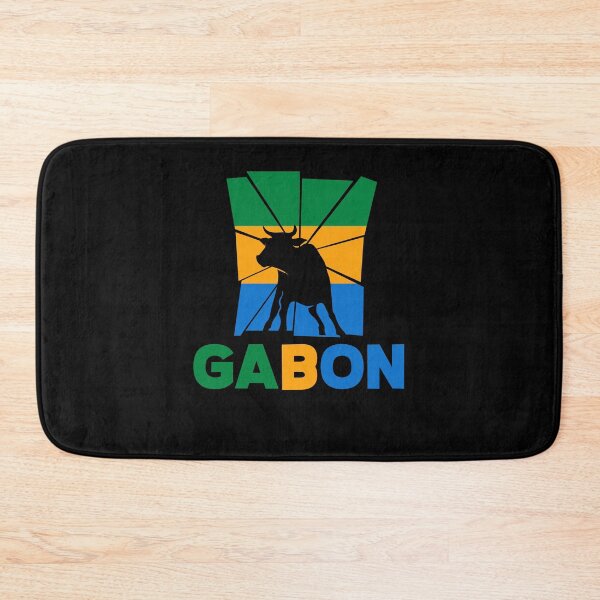 Item preview, Gabonese Gabon Gabonese Flag Ox Animal Silhouette designed and sold by ShopTheStyle.