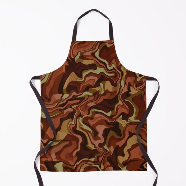 Item preview, Abstract in orange waves. designed and sold by MirBer.