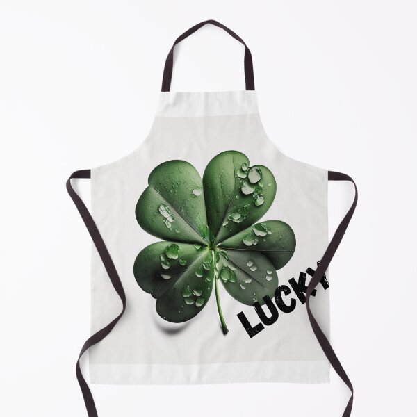 Item preview, Lucky writing over Lucky Clover St Patrick Celebration designed and sold by ArtfulAmbitions.