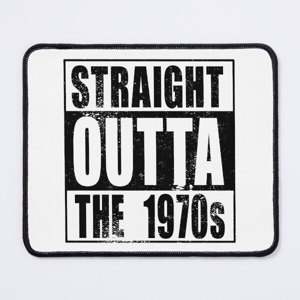 Item preview, Straight Outta The 1970s (black) designed and sold by SolidEarthArt.