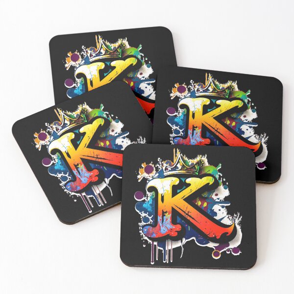 Item preview, Graffiti letter K with crown designed and sold by hendeJens.
