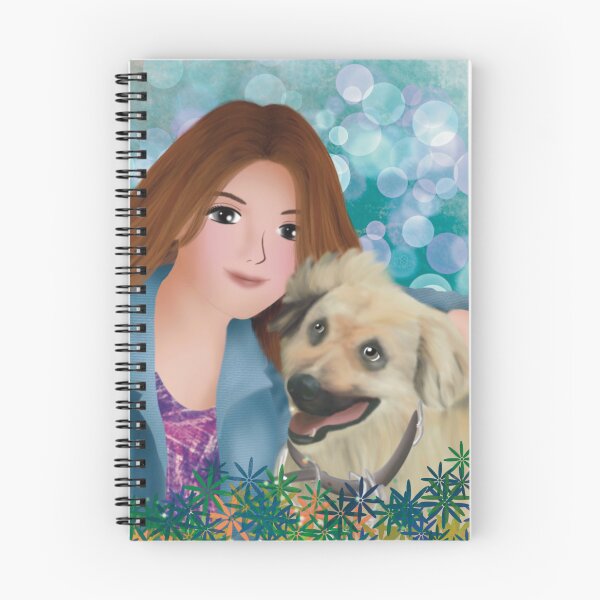 Item preview, My Dog and I | Dog-themed Art and Design designed and sold by Bernsberry Illustrations.