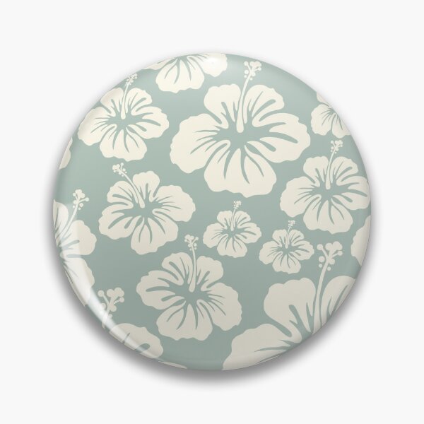 Item preview, sage green hibiscus tropical aloha Hawaii coconut girl aesthetic iPhone case designed and sold by blomastudios.