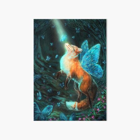 Item preview, The Enchanted Fox Fairy designed and sold by alandodrawing.